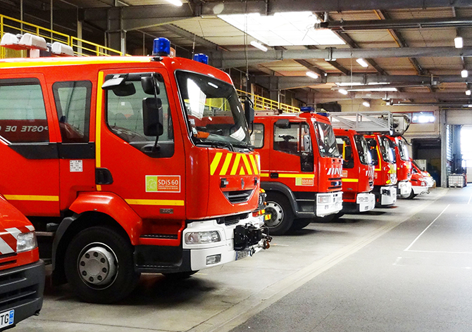 Les jeunes sapeurs-pompiers de Creil recrutent