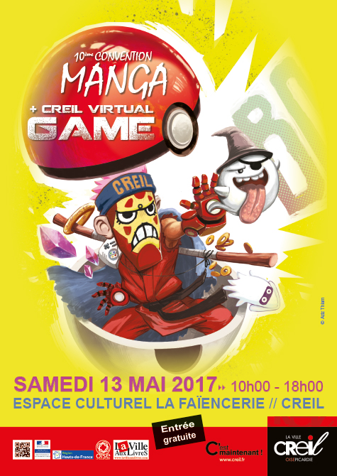 10e Convention Manga et Creil Vitual Game
