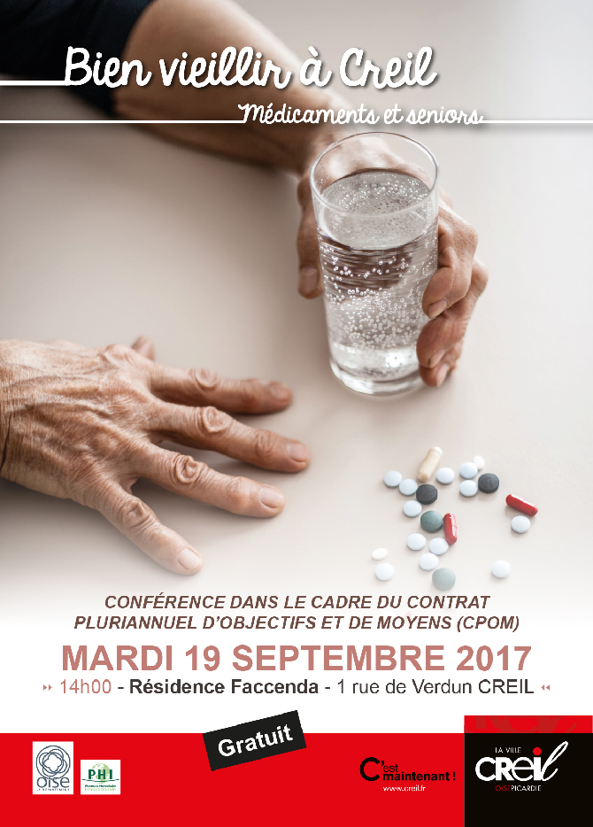Bien vieillir à Creil : médicaments et seniors