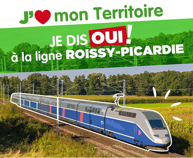 J'aime mon territoire, je dis oui à la ligne Roissy-Picardie !