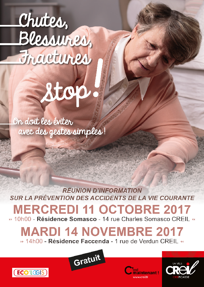 Réunion d'information sur la prévention des accidents de la vie courante