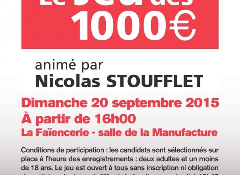 France Inter Le Jeu Des Mille Euros Poser Une Question