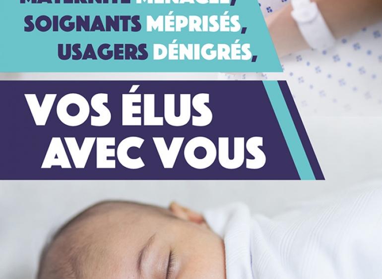Non au transfert de la maternité