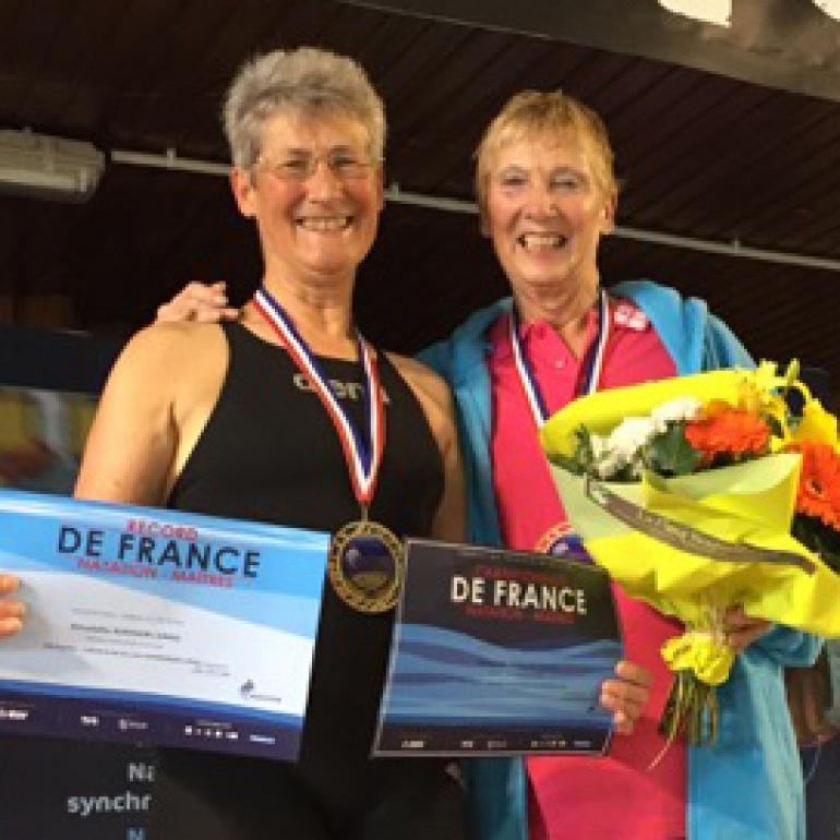 Vincelette, nageuse senior la plus rapide de France !