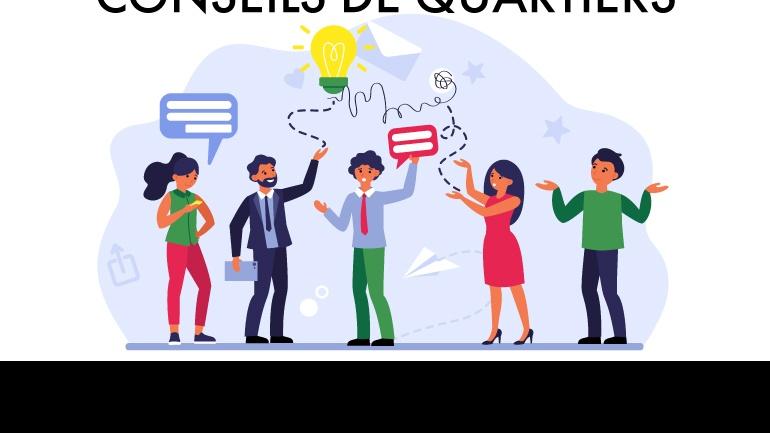 Conseils de quartiers du mois juin 2025
