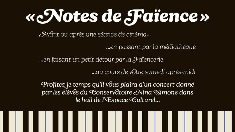 Notes de Faïence