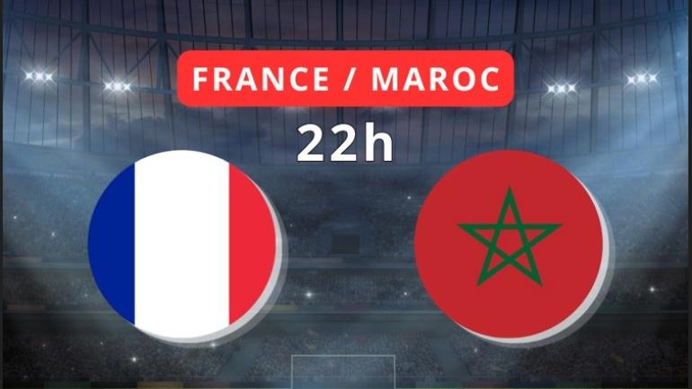 Coupe du monde de foot : retransmission du match France/Maroc