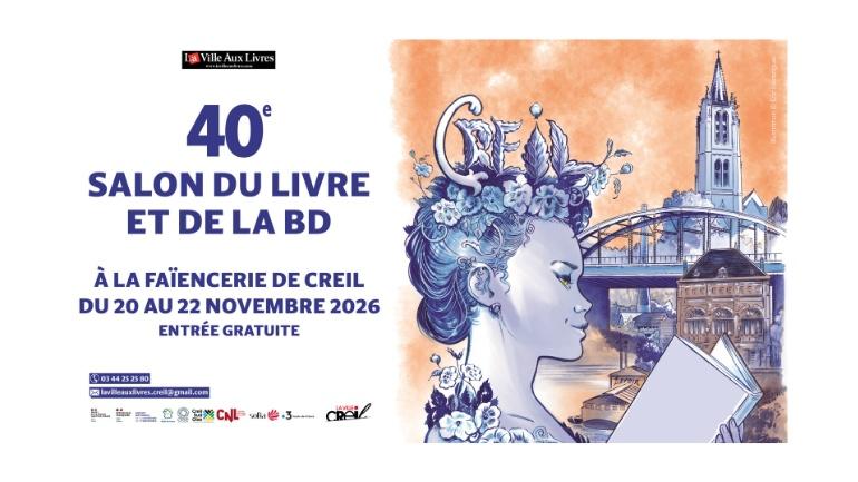 40è édition du salon du livre et de la BD de Creil