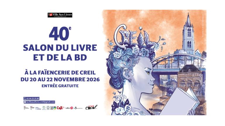 40è édition du salon du livre et de la BD de Creil