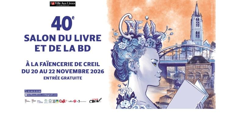 40è édition du salon du livre et de la BD de Creil